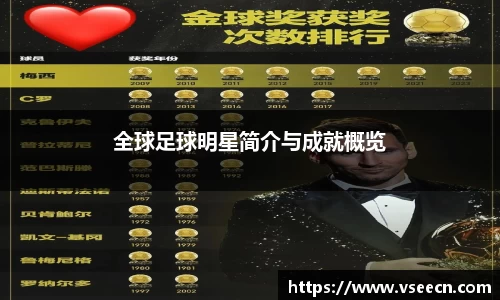 全球足球明星简介与成就概览
